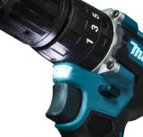 Аккумуляторная ударная дрель-шуруповерт Makita DHP487Z, 1700 об/мин, 22500 уд/мин, без АКБ и ЗУ