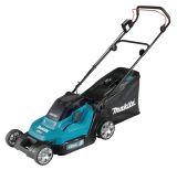 Аккумуляторная газонокосилка Makita LXT 2x18 В, 43 см, 50 л, с 2 АКБ 5 Ач и ЗУ, DLM432PT2