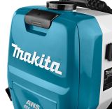Набор: аккумуляторный ранцевый пылесос Makita DVC265ZXU + 2 аккумулятора Makita BL1850B (LXT 18В, 5Ач) + зарядное устройство Makita DC18RD быстрое двухпортовое (LXT 18В)