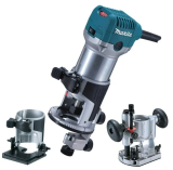 Кромочный фрезер Makita в кейсе MakPac-4, RT0702CX2J