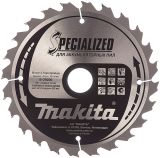 Пильный диск Makita для дерева, 190x30x2/1.4x24T (для аккумуляторных пил), B-29206