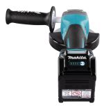 Аккумуляторная угловая шлифовальная машина Makita, 2x4.0 Ач, 40В, 125 мм, 8500 об/мин, кейс, GA013GM201