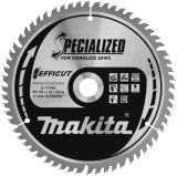 Пильный диск Makita для дерева EFFICUT, 190x20x1, 85/1, 35x60T, E-11162