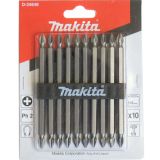 Насадка Makita двусторонняя PH2, 110 мм, E-form (MZ), 10 шт., D-34849