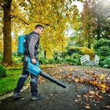 Аккумуляторный набор садовой техники Makita, 18 В: кусторез-высоторез DUN461W + воздуходувка DUB184, с АКБ 3 Ач и ЗУ