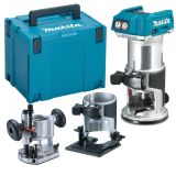 Аккумуляторный фрезер Makita DRT50ZJX2, 18 В, 30000 об/мин, 40 мм, в кейсе
