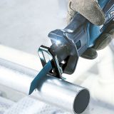 Аккумуляторная сабельная пила Makita DJR183Z, 18В, без АК и ЗУ