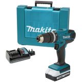 Аккумуляторная ударная дрель-шуруповерт Makita HP457DW, в кейсе, 18 В, 42 Нм
