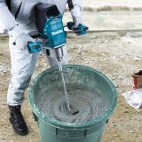 Аккумуляторный строительный миксер Makita UT001GZ02, 40 В, 920 об/мин, без АКБ и ЗУ