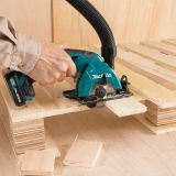 Аккумуляторная дисковая пила Makita HS301DWAE, 12 В, 85 мм, 1500 об/мин, с 2 АКБ 2 Ач и ЗУ, в кейсе