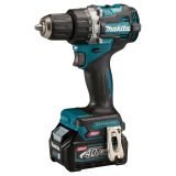 Аккумуляторная дрель-шуруповерт Makita DF002GD201, 40 В, 2200 об/мин, с 2 АКБ 2.5 Ач и ЗУ, в кейсе MakPac