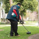 Набор Makita: аккумуляторный триммер UR003GZ, 40 В, 6500 об/мин + аккумулятор BL4040, 40 В, 4 Ач + быстрое зарядное устройство DC40RA, PT960