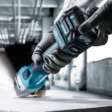 Аккумуляторный набор Makita, 40 В: угловая шлифмашина GA004 + рубанок KP001, с 2 АКБ 4 Ач и ЗУ, в кейсе MakPac