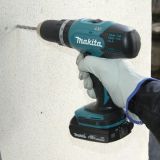 Аккумуляторная ударная дрель-шуруповерт Makita DHP453RTJ, 18 В, 1300 об/мин, 19500 уд/мин, с 2 АКБ 5 Ач и ЗУ, в кейсе MakPac