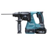 Аккумуляторный перфоратор Makita DHR242RFE, 18 В, 2 Дж, с 2 АКБ 3 Ач и ЗУ, в кейсе