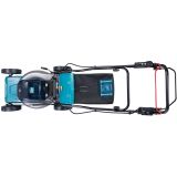 Газонокосилка аккумуляторная Makita XGT 2x40 В, 48 см, 62 л, с 2 АКБ 5 Ач и ЗУ, LM001GT201