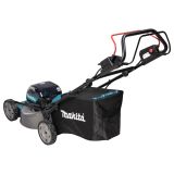 Газонокосилка аккумуляторная Makita XGT 2x40 В, 48 см, 62 л, с 2 АКБ 5 Ач и ЗУ, LM001GT201