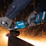 Аккумуляторная угловая шлифмашина Makita GA013GZ, 40 В, 125 мм, 8500 об/мин, без АКБ и ЗУ