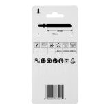 Пилка для лобзика Makita Finish по дереву, 100х1.2х9TPI, 5 шт, D-72718