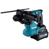 Аккумуляторный перфоратор Makita с системой пылеудаления DX16, 40 В, 2.1 Дж, 5000 уд/мин, с 2 АКБ 2.5 Ач и ЗУ, в кейсе (HR010GD201)