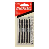Пилка для лобзика Makita Fast по дереву, 100х1.2х6TPI, 5 шт, D-34883