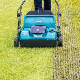 Аккумуляторный скарификатор-аэратор Makita UV001GZ, 40 В, 38 см, 50 л, без АКБ и ЗУ