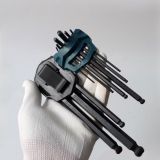 Набор шестигранных ключей Makita, 1.5-10 мм, 9 шт., B-65894