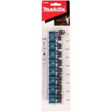 Набор ударных торцевых головок Makita, c адаптером, 8-18 мм, 8 шт., B-54645