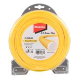 Триммерная леска Makita, круглая, усиленная, 3 ммх56 м, E-02842