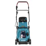 Аккумуляторный набор садовой техники Makita, 40 В: газонокосилка LM003 + триммер UR002, с АКБ 4 Ач и ЗУ