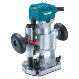 Набор Makita: кромочный фрезер RT0700CX2, 710 Вт, 30000 об/мин, в сумке + лобзик 4329, 450 Вт, 3100 ход/мин, PT1046
