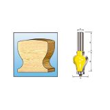 Фреза кромочная фигурная Makita 31.8х38.1х12х38х2Т, D-11829