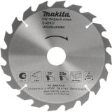Пильный диск Makita для дерева, 185x30/16/20x2/1.3x20T, D-45917