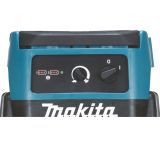 Набор Makita: аккумуляторный пылесос DVC860LZ, 8 л, 3.6 м³/мин + 2 аккумулятора BL1850B, 18 В, 5 Ач + зарядное устройство DC18RD, PT996