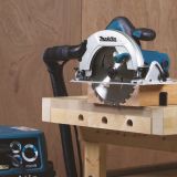 Дисковая циркулярная пила Makita, 1200 Вт, 190 мм, 5200 об/мин, в кейсе MakPac, HS7601J