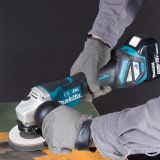 Аккумуляторная угловая шлифмашина Makita, 18 В, 125 мм, 8500 об/мин, без АКБ и ЗУ, DGA518ZU