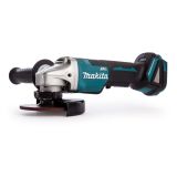 Аккумуляторная угловая шлифмашина Makita, 18 В, 125 мм, 8500 об/мин, без АКБ и ЗУ, DGA508Z