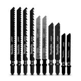 Набор пилок для лобзика Makita по дереву и металлу, 10 шт, B-44410