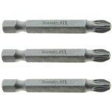 Бита Makita , 50 мм, хвостовик 1/4", 3 шт. (B-25264)