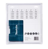 Набор сверл по металлу Makita, 1.5-10 мм, 19 шт. (D-67527)