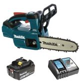 Аккумуляторная цепная пила Makita DUC204RT, 18 В, 20 см, с АКБ 5 Ач и ЗУ