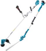 Аккумуляторный набор садовой техники Makita, 18 В: кусторез-высоторез DUN461W + триммер DUR190U, с АКБ 3 Ач и ЗУ