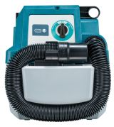 Набор: аккумуляторный пылесос Makita DVC750LZ, для сухой и влажной уборки + аккумулятор Makita BL1830B (LXT 18В, 3Ач) + зарядное устройство Makita DC18RC быстрое (LXT 18В)