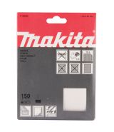 Бумага шлифовальная для шлифмашинок Makita 114х140 мм, K150, цвет белый, 10 шт., P-36566