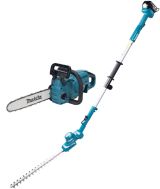 Аккумуляторный набор садовой техники Makita, 18 В: цепная пила DUC357 + кусторез-высоторез DUN461W, с АКБ 3 Ач и ЗУ