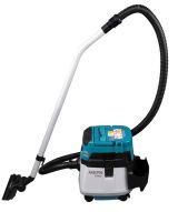 Набор: аккумуляторный пылесос Makita DVC157LZX3 + 2 аккумулятора Makita BL1850B (LXT 18В, 5Ач) + зарядное устройство Makita DC18RD быстрое двухпортовое (LXT 18В)