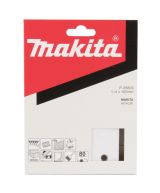 Бумага шлифовальная для шлифмашинок Makita 114х102 мм, K80, цвет белый, 10 шт., P-35829