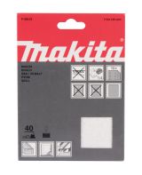 Бумага шлифовальная для шлифмашинок Makita 114х140 мм, K40 , цвет белый, 10 шт., P-36516