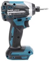 Аккумуляторный шуруповерт Makita DTD153SY, 18 В, 170 Нм, 3600 уд/мин, с АКБ 1.5 Ач и ЗУ, в кейсе