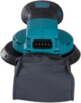 Аккумуляторная эксцентриковая шлифмашина Makita BO002CGZ, 40 В, 150 мм, 10000 кол/мин, с выносной батареей, без АКБ и ЗУ